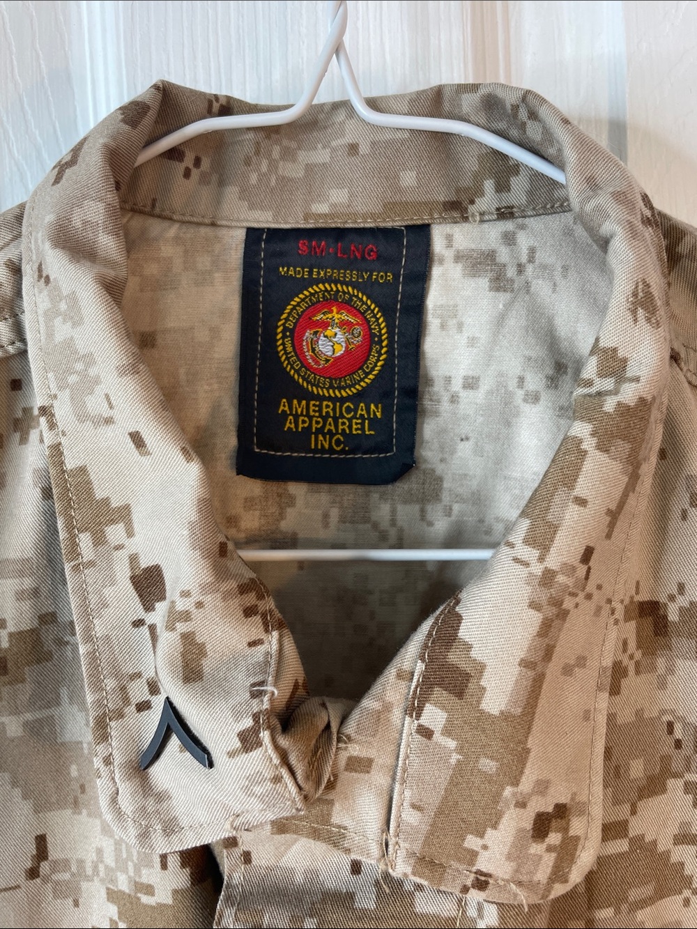 American Apparel Usmc Digital Desert Camo Field Jacket In Tan And Brown View 2